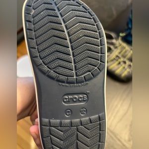 boys crocs size 12. Never worn.